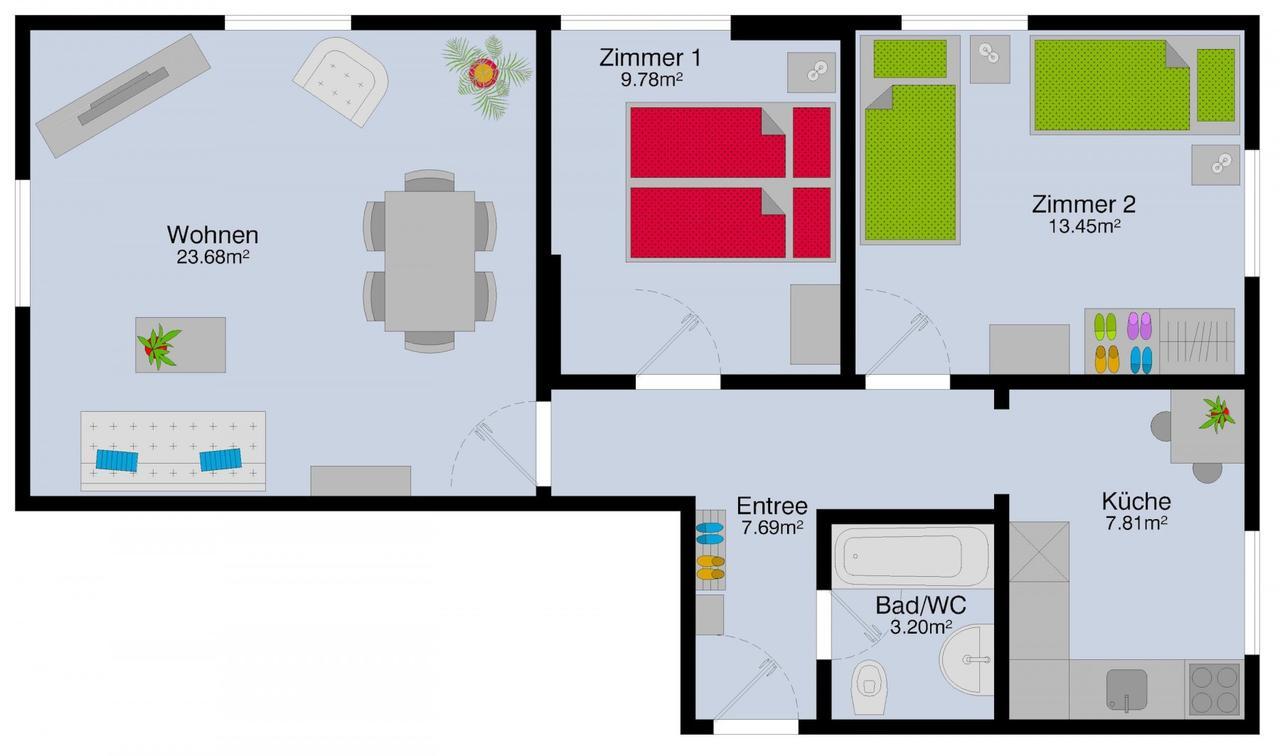 Hitrental Seefeld - Kreuzstrasse Apartments Zürich Eksteriør billede