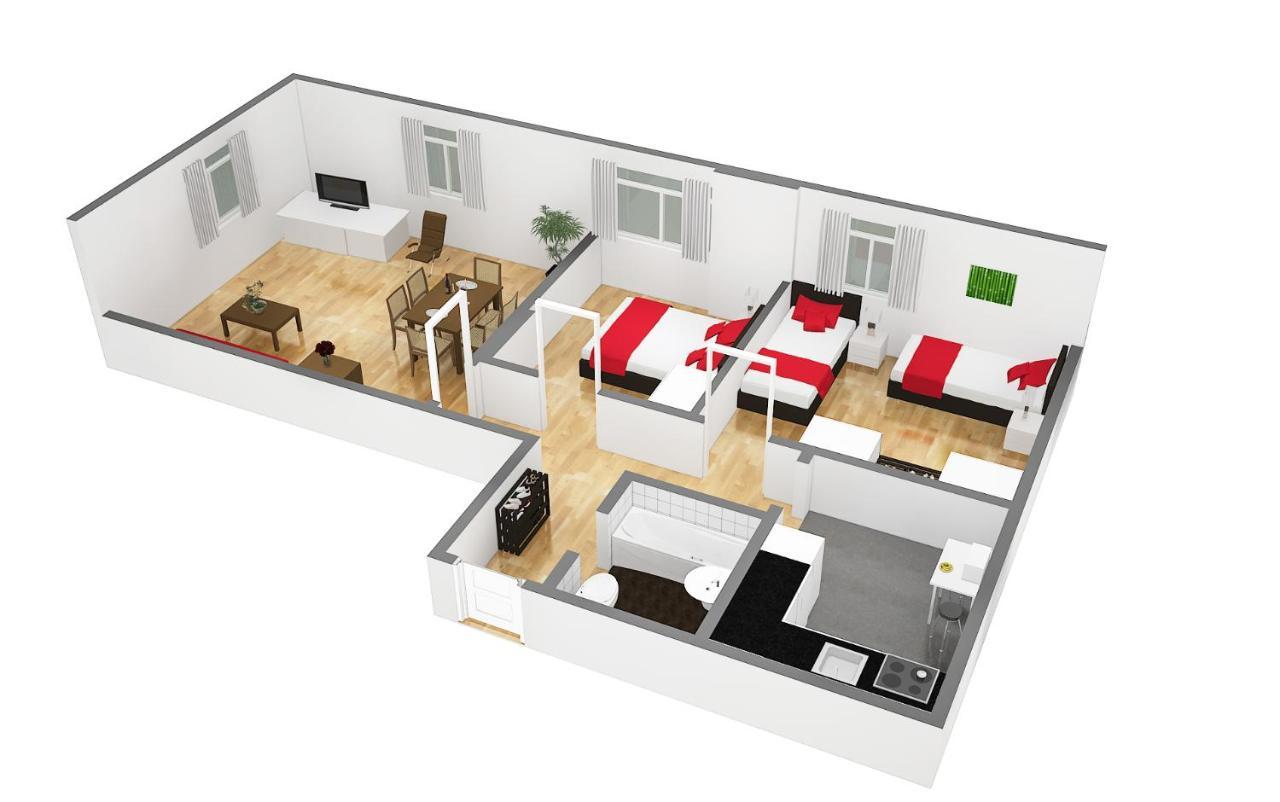 Hitrental Seefeld - Kreuzstrasse Apartments Zürich Eksteriør billede